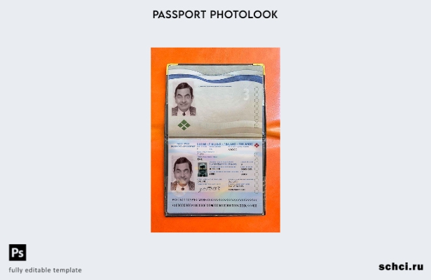 цифровая загрузка шаблона фотографии паспорта Финляндии 1